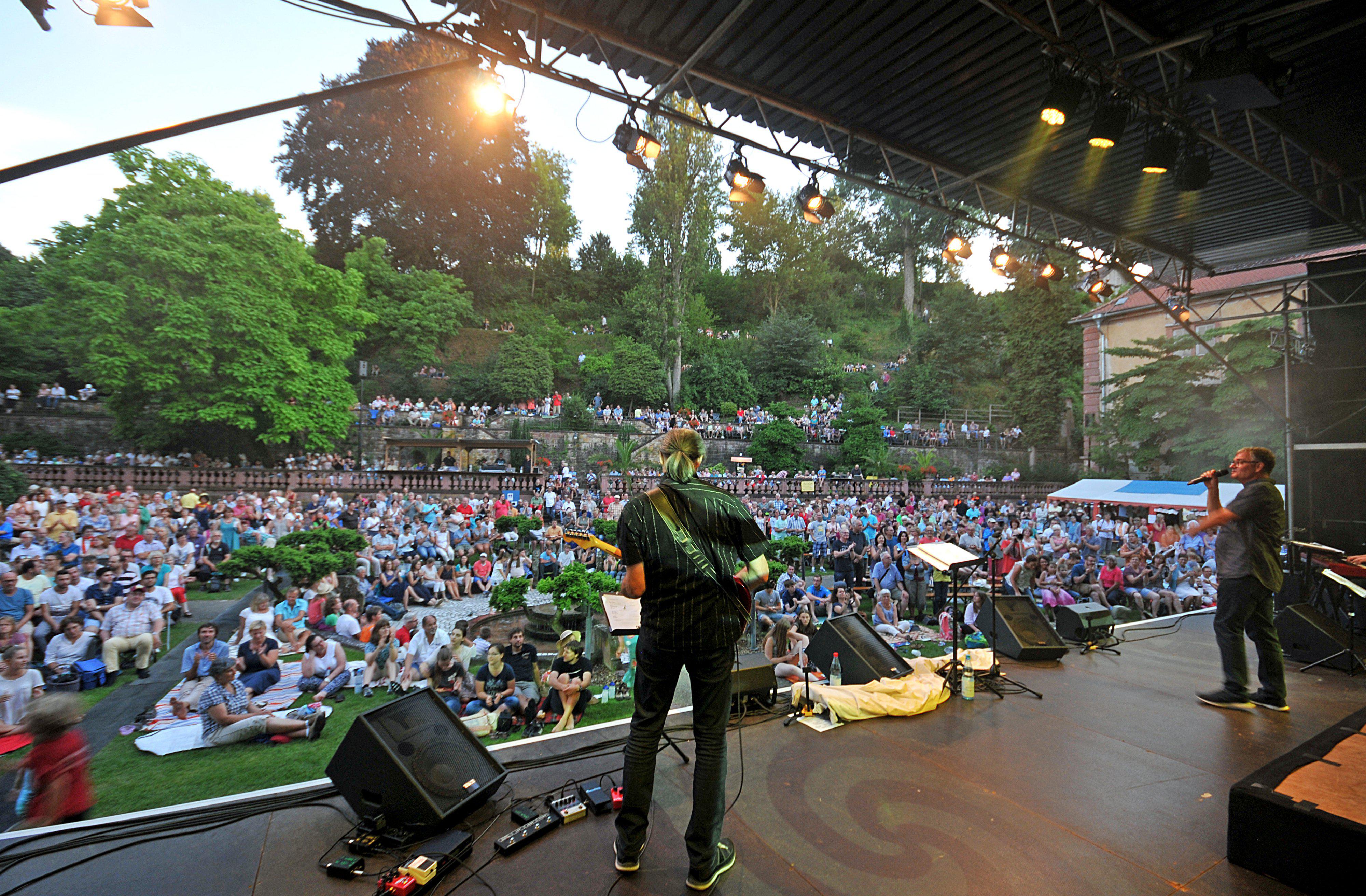 Triefenstein Open-Air mit Christoph Zehendner Juli 2017